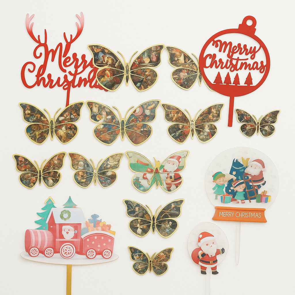 Christmas Cake Toppers