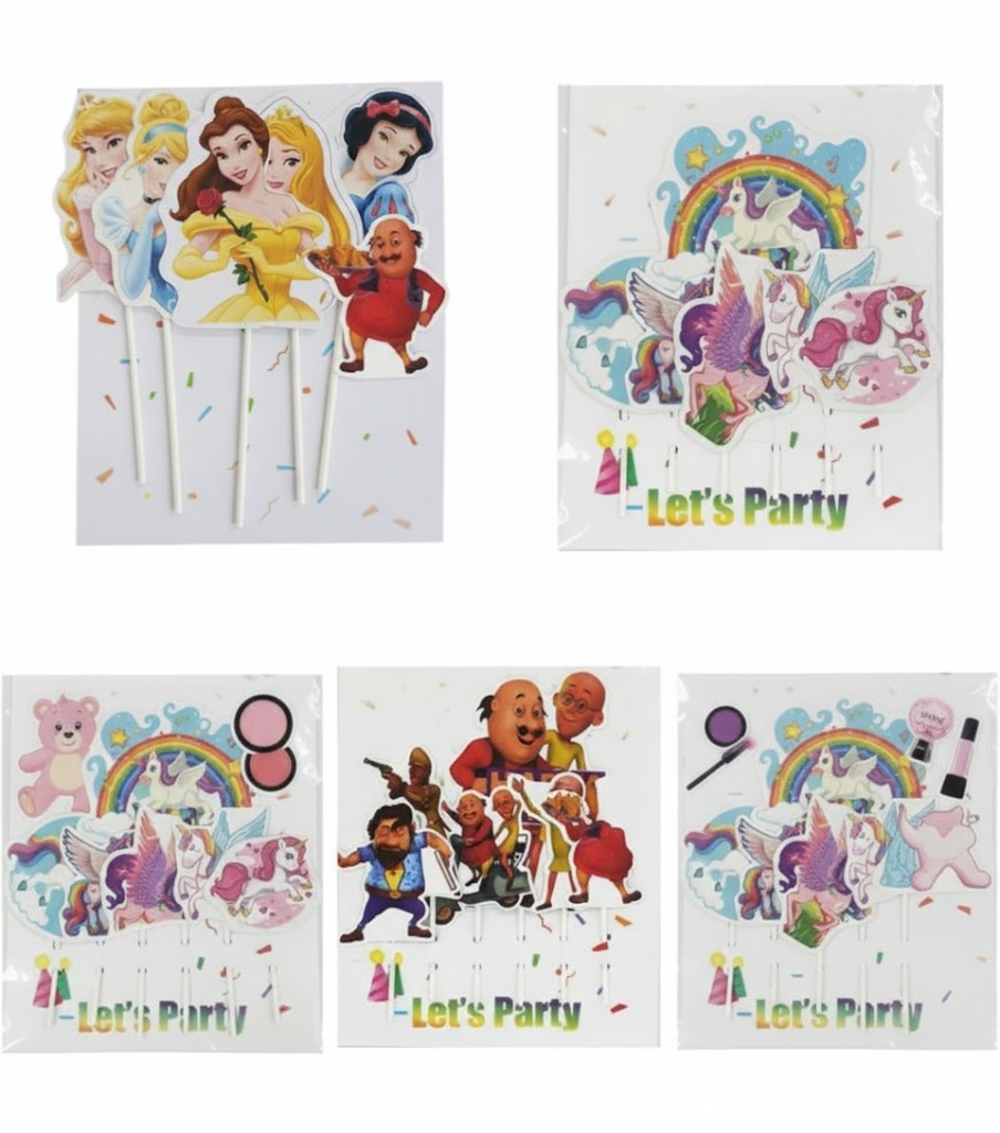 Theme Cake Toppers