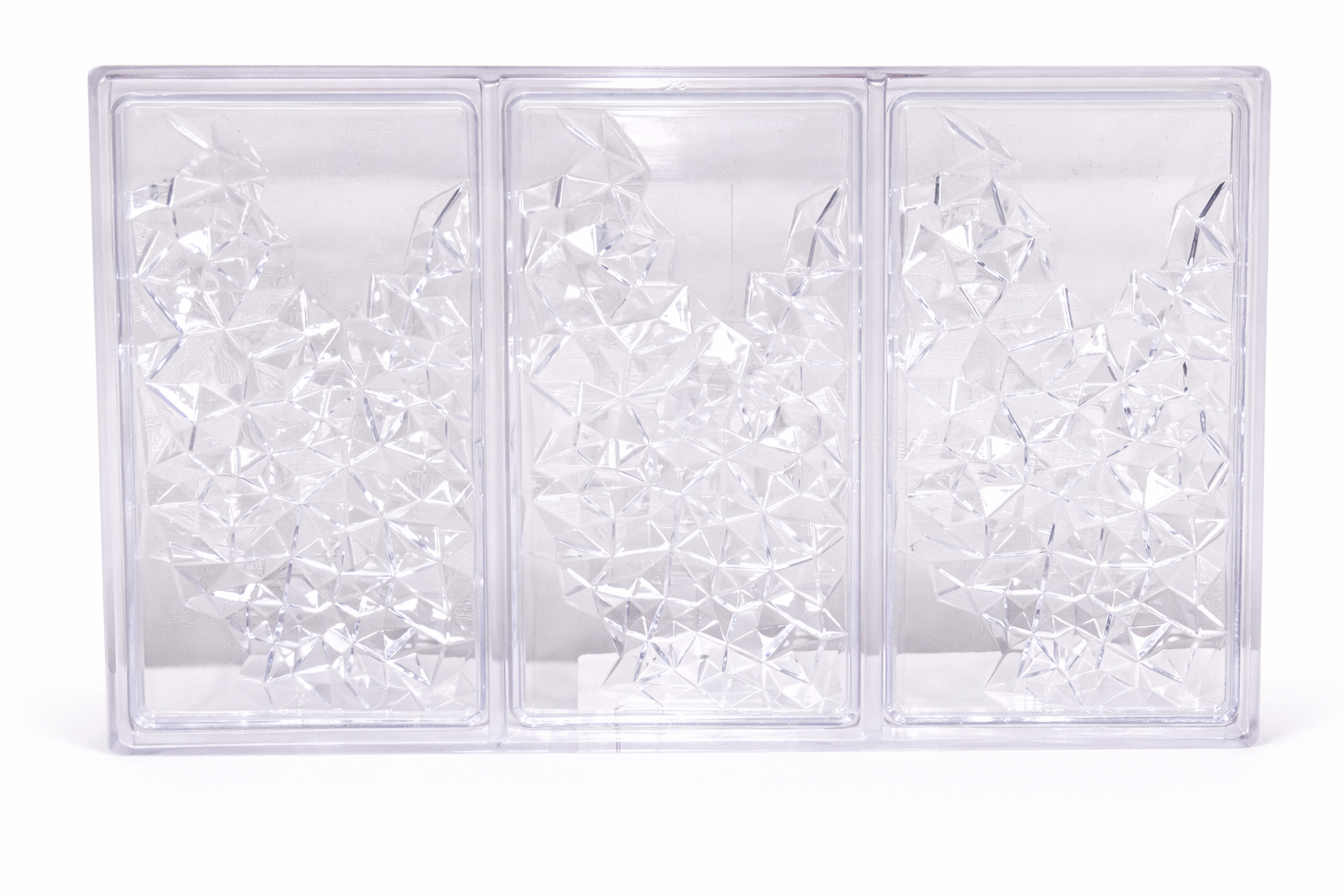 Geometric Rectangle Chocolate Mold – Textured Polycarbonate Bar Mold | PC009