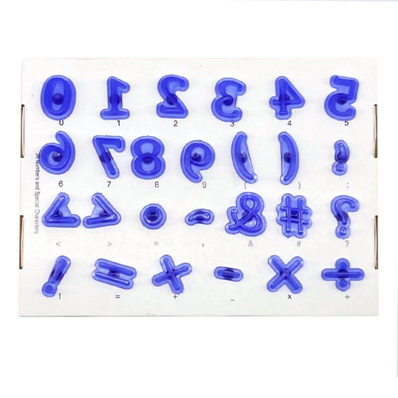 Numeral & Special cookie cutter set CT114