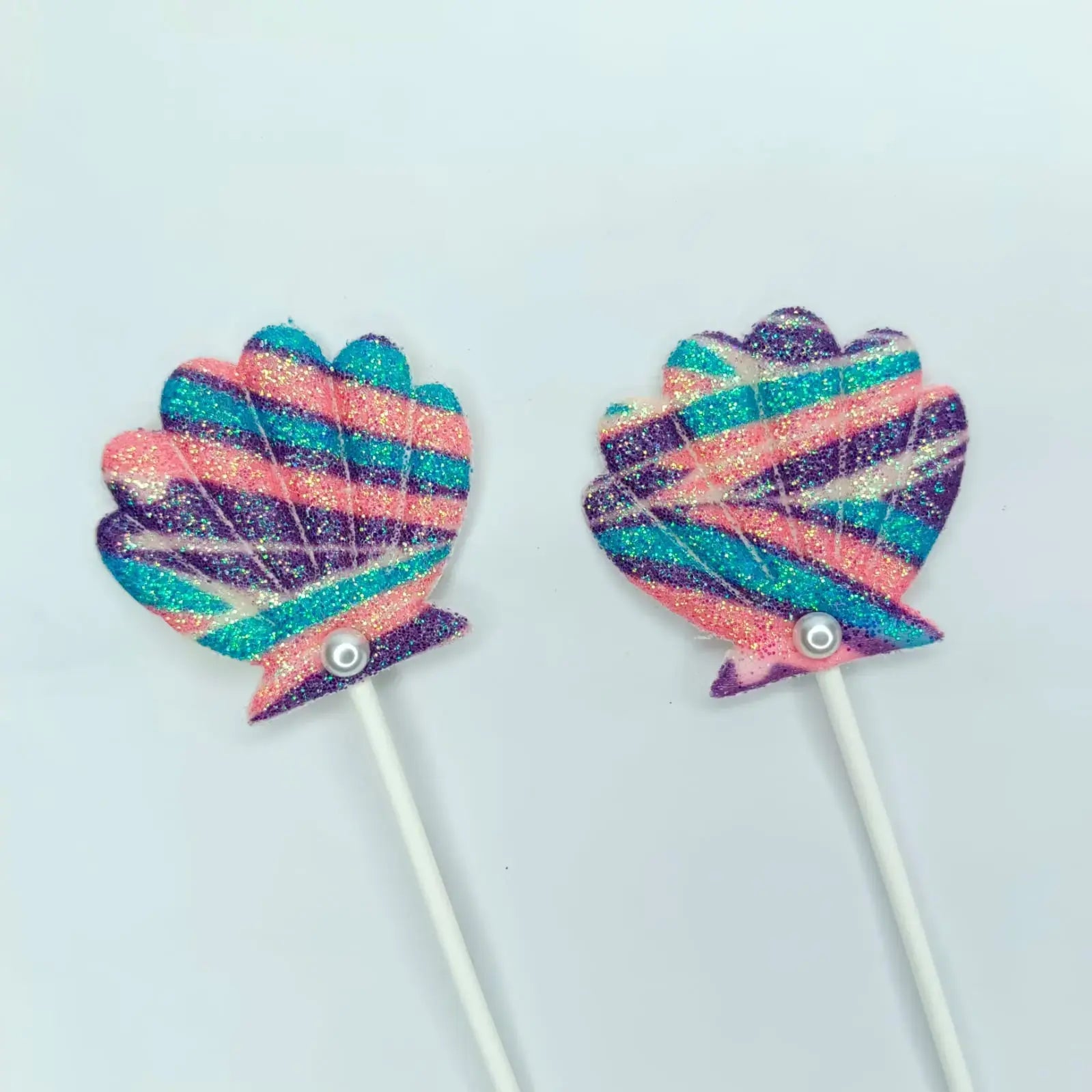 2 and 4  Piece Shell Cake Topper  TPR225