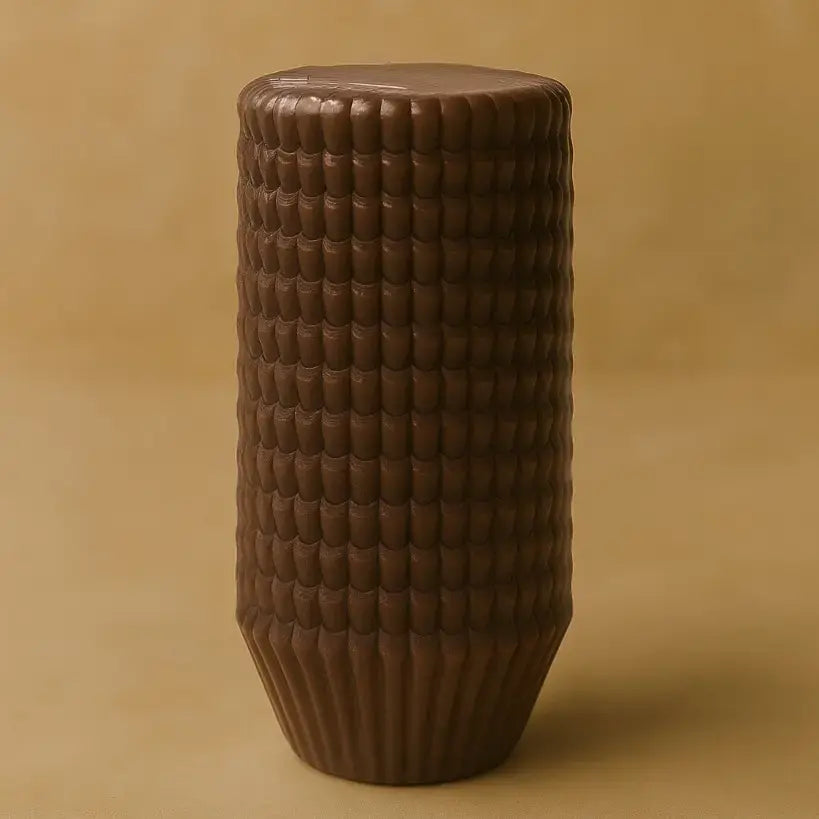 CL029 – 6CM Brown Cupcake Liners | Plain Mini Baking Cups (1 Packet = 200 Pieces)