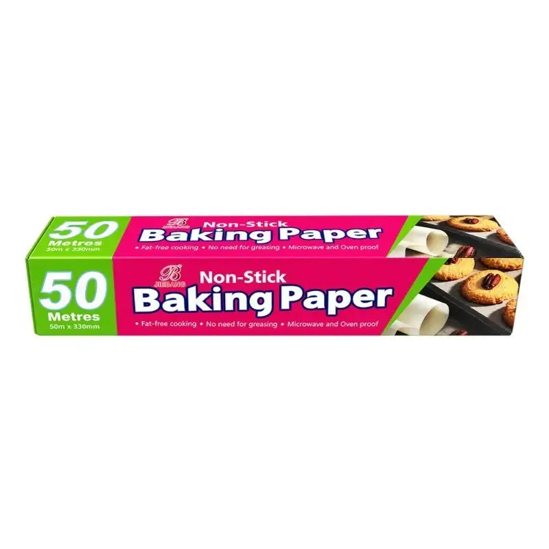 BT102 Non-Stick Baking Paper Roll | 300mm Width | 10m, 30m & 50m