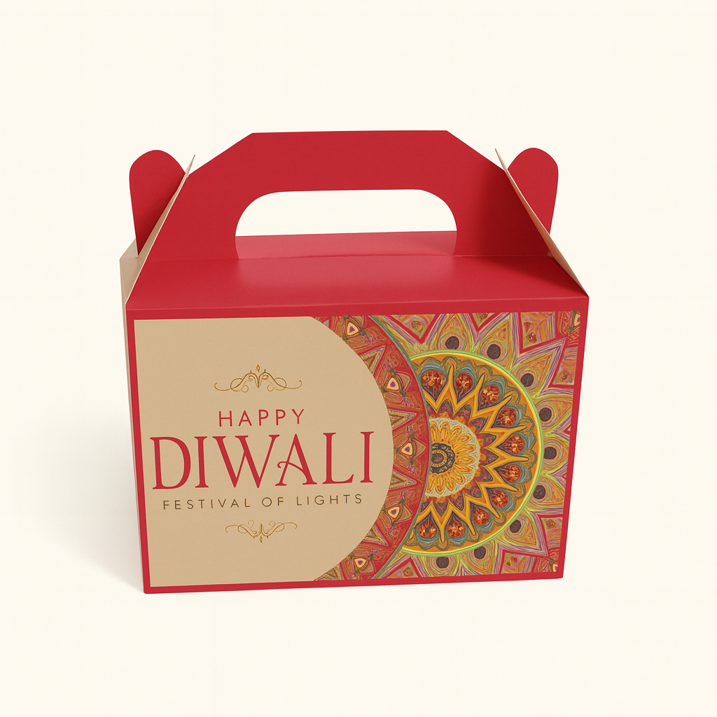 Diwali Gift Hampers – Festive Carry Boxes | Pack Of 10 | CB039A