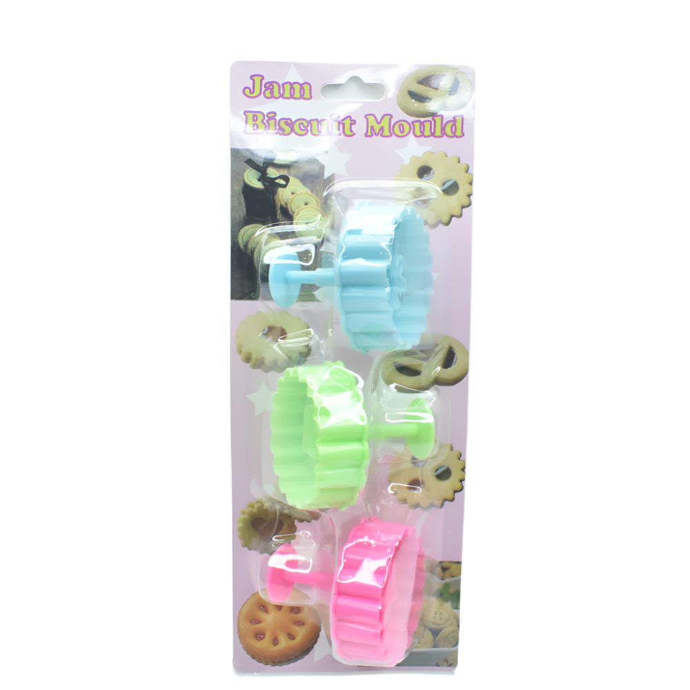 3 in 1 Shapes Fondant & Cookie Cutter set in its original packaging.