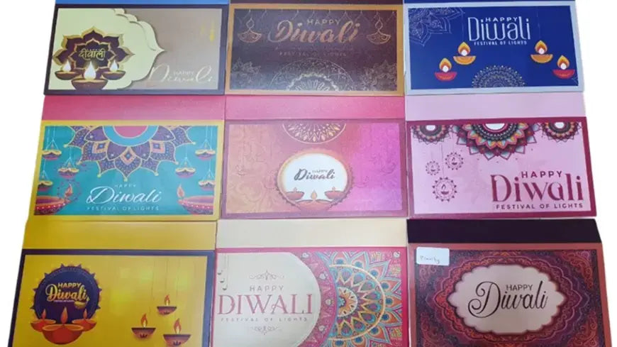 Diwali Chocolate Box – 8 Cavity Design | Pack of 10 | CB030