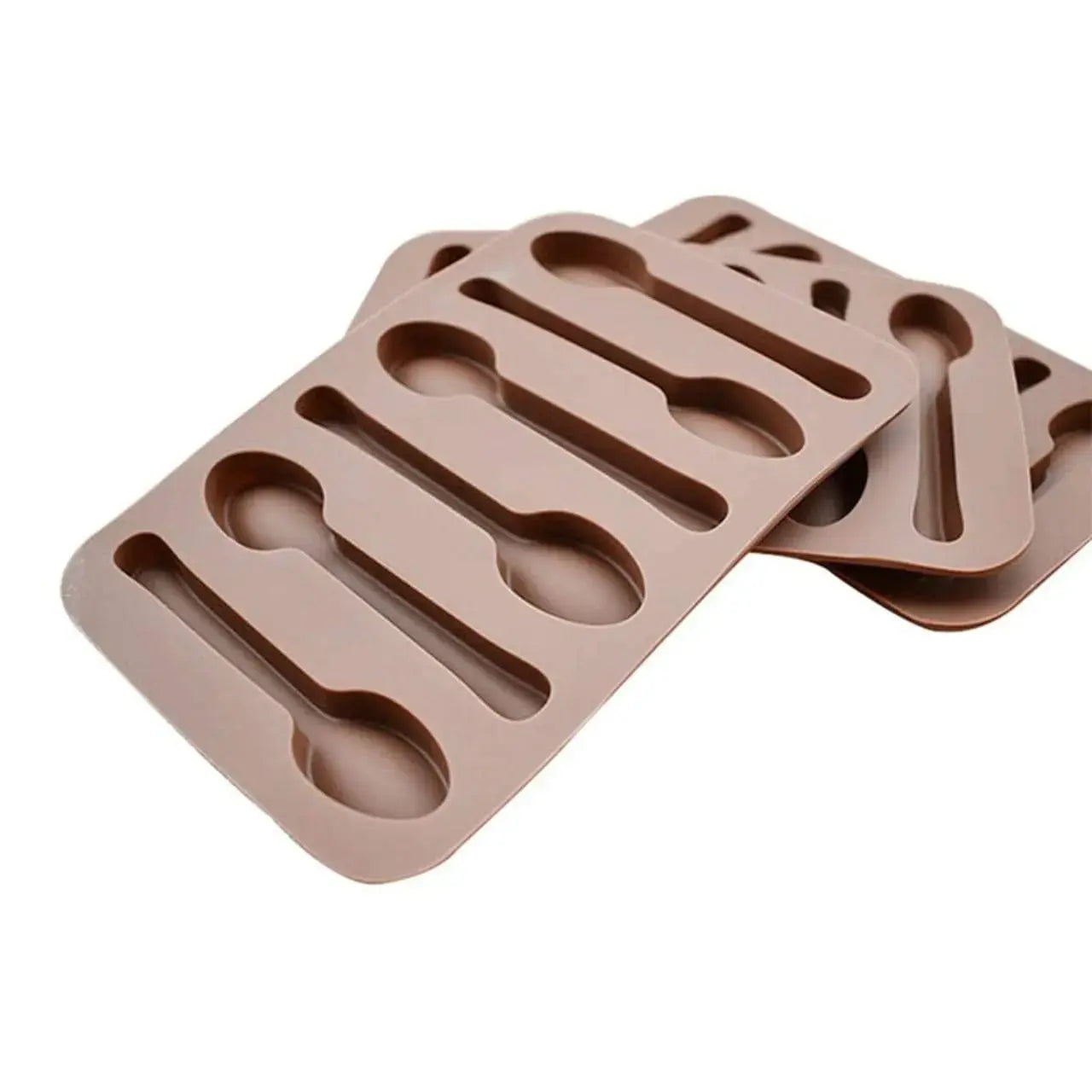 Spoon Shape Chocolate Mould 6 in 1 CM013