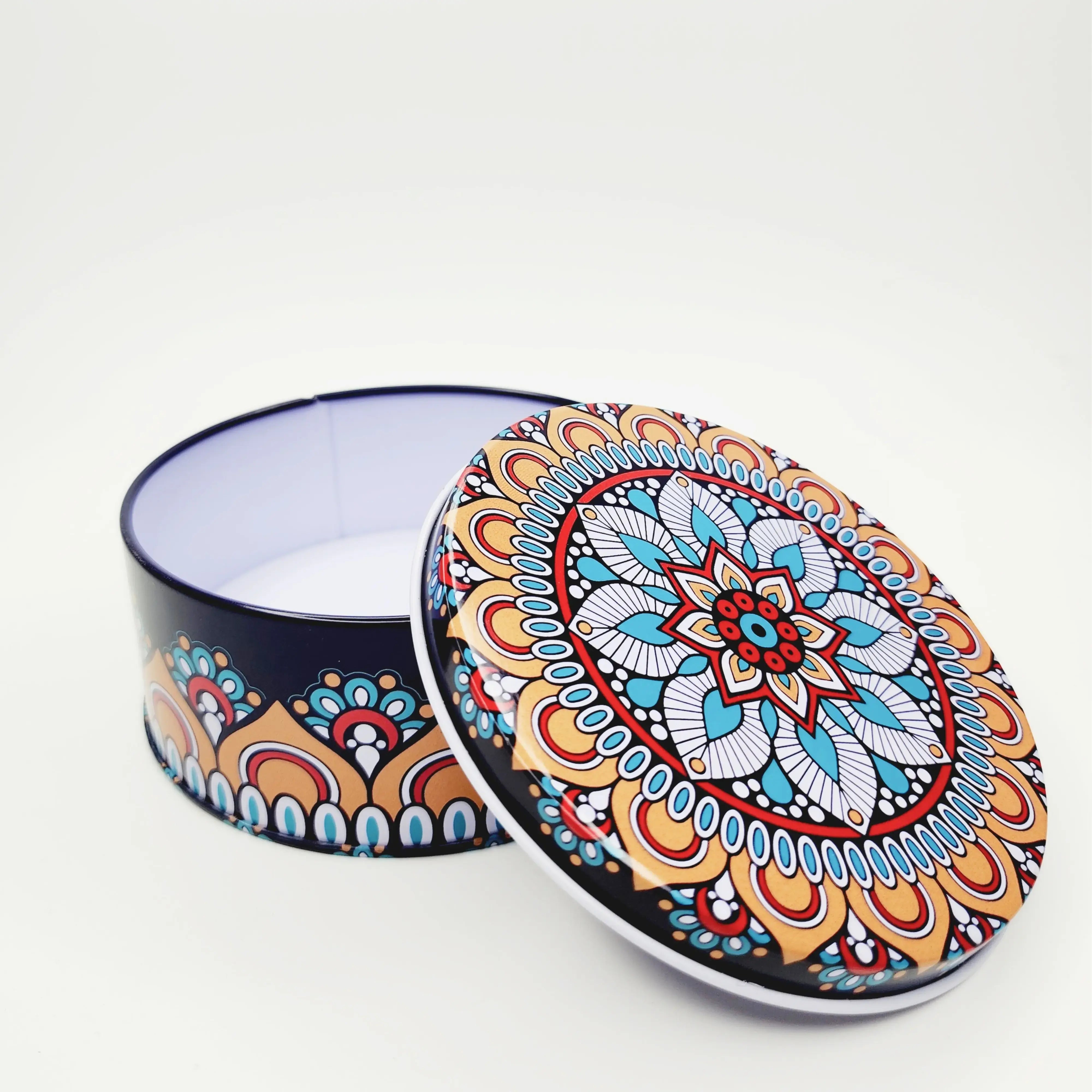 Diwali Themed Round Small Cake Tin CL070