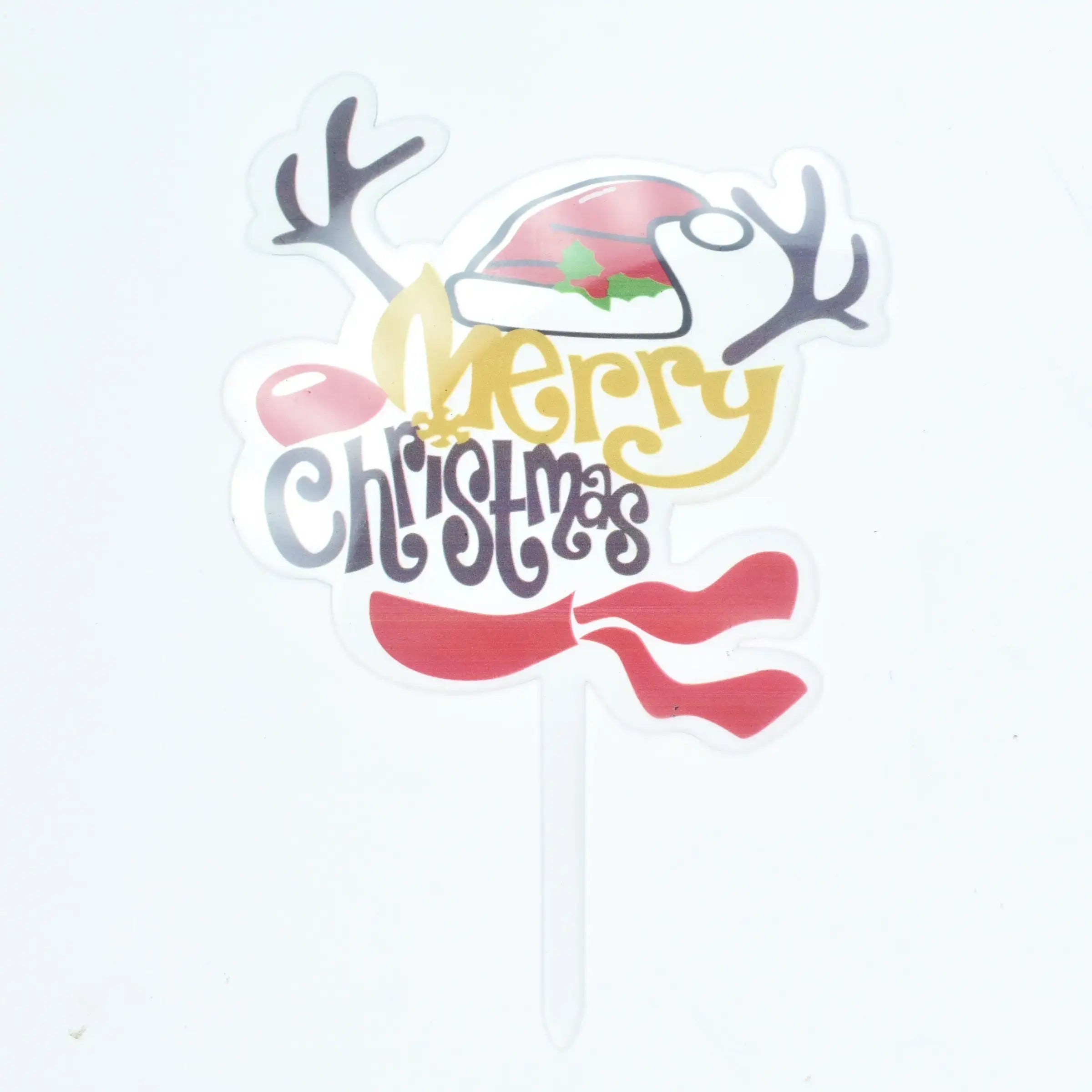 Christmas Themed Cake Topper Design 8  TPR175