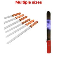 Multiple sizes Wooden Handle Knife – Precision Cake Decorating & Cutting Tool BT062