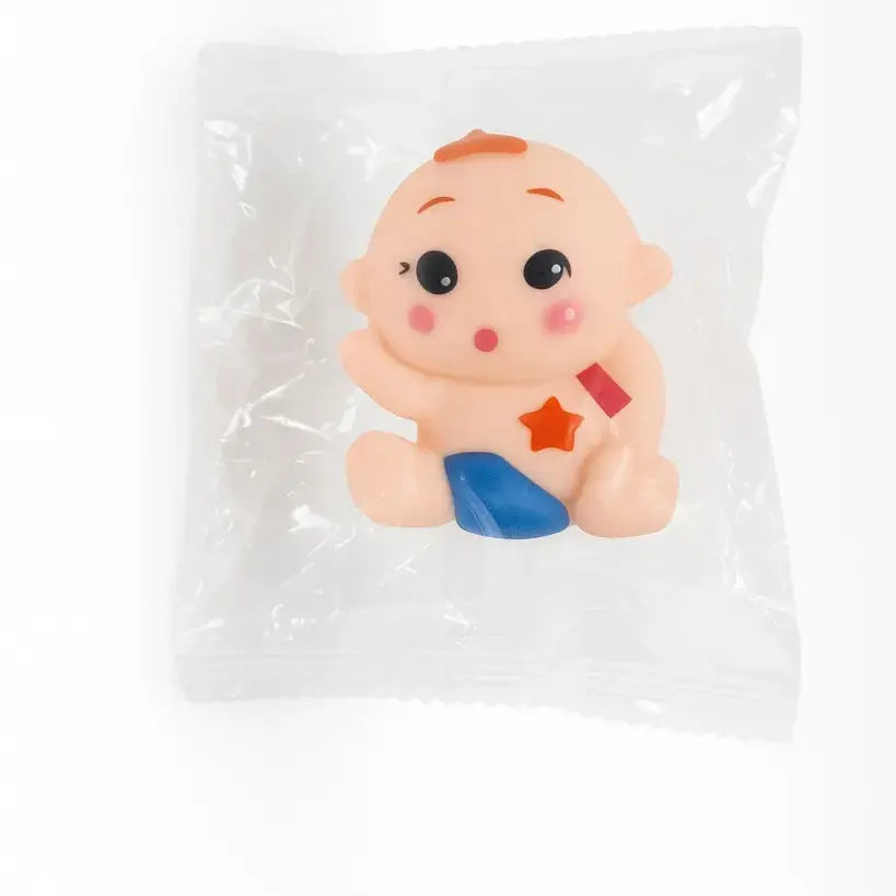 Baby Girl Holding Milk Bottle Cake Topper – Cute Character for Baby Shower Cakes | CTT044B