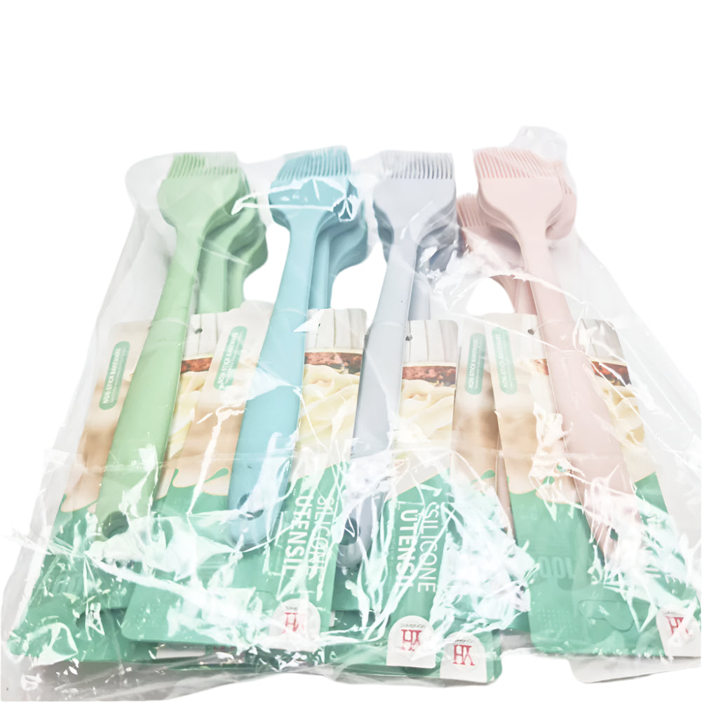 Image featuring the 12-piece packet of Big Silicone Brushes on a white background for a detailed product view.