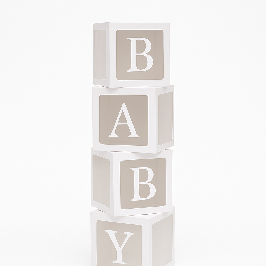 Baby Blocks Decoration Box – Alphabet Display Boxes | CB027