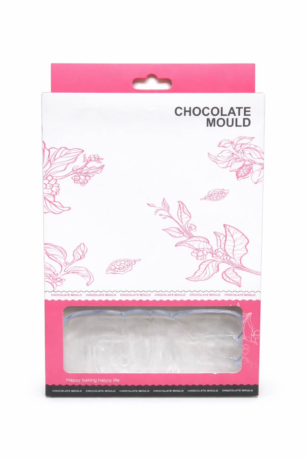 Love Shape Chocolate Mold – Clear Polycarbonate Candy Mold | PC013