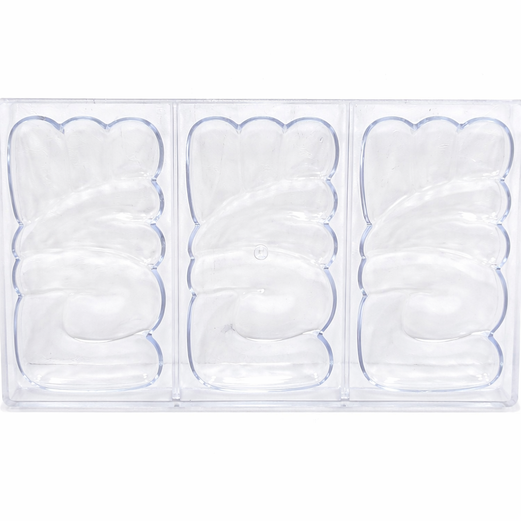 Love Shape Chocolate Mold – Clear Polycarbonate Candy Mold | PC013