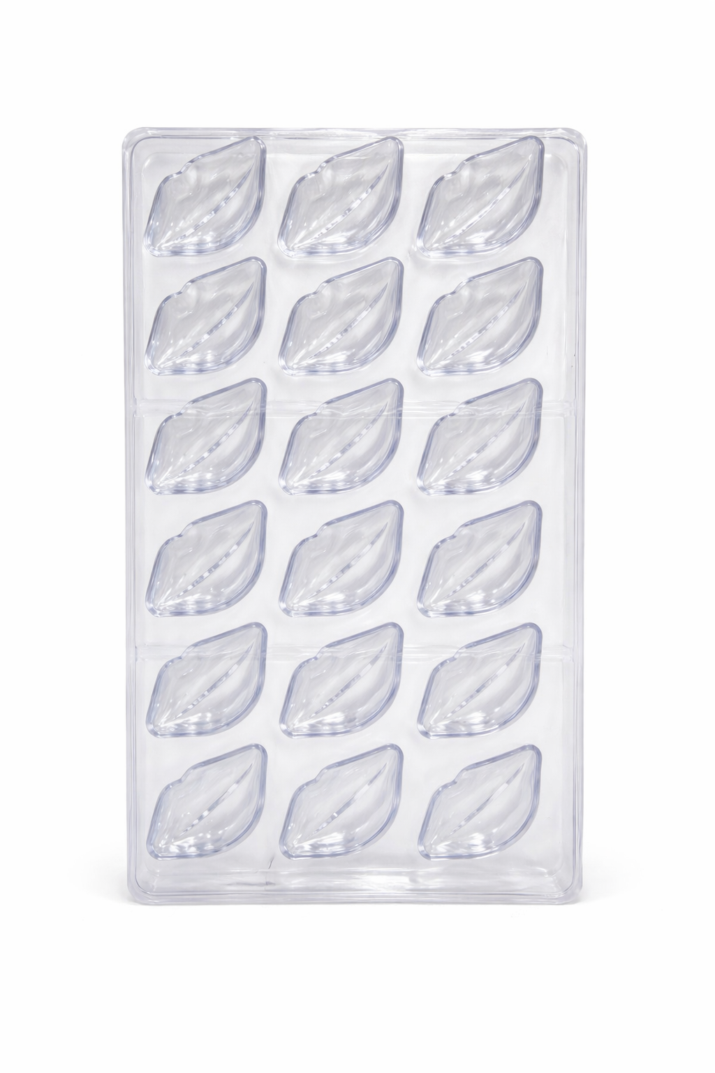 Lips Shape Chocolate Mold – Clear Polycarbonate Candy Mold | PC004