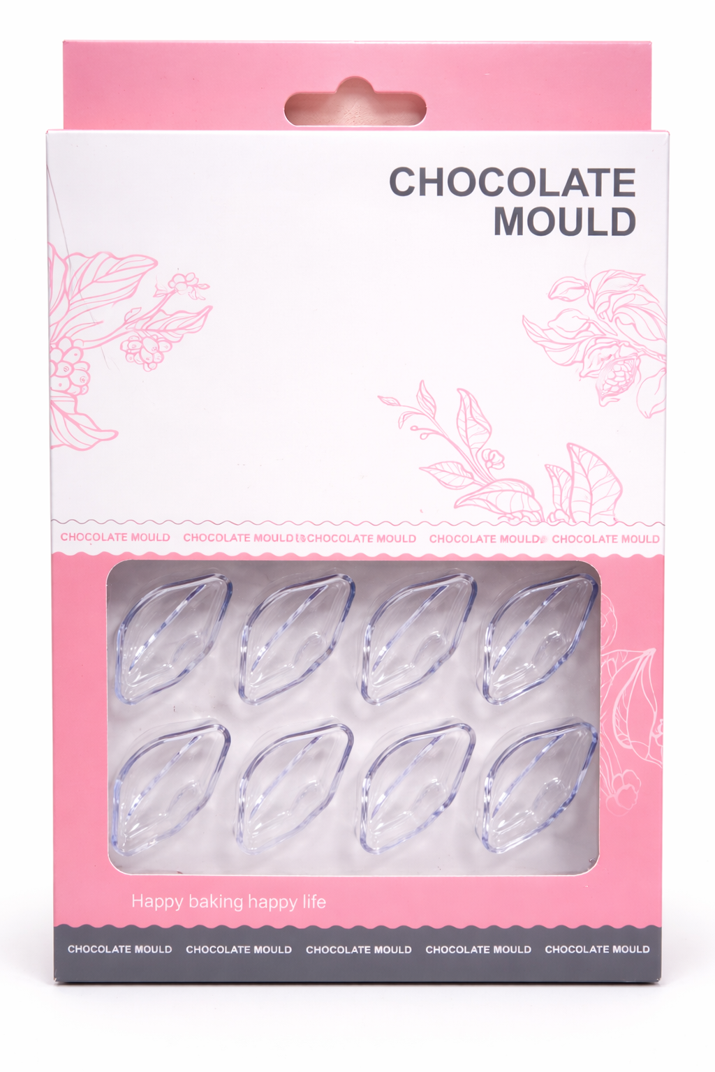 Lips Shape Chocolate Mold – Clear Polycarbonate Candy Mold | PC004