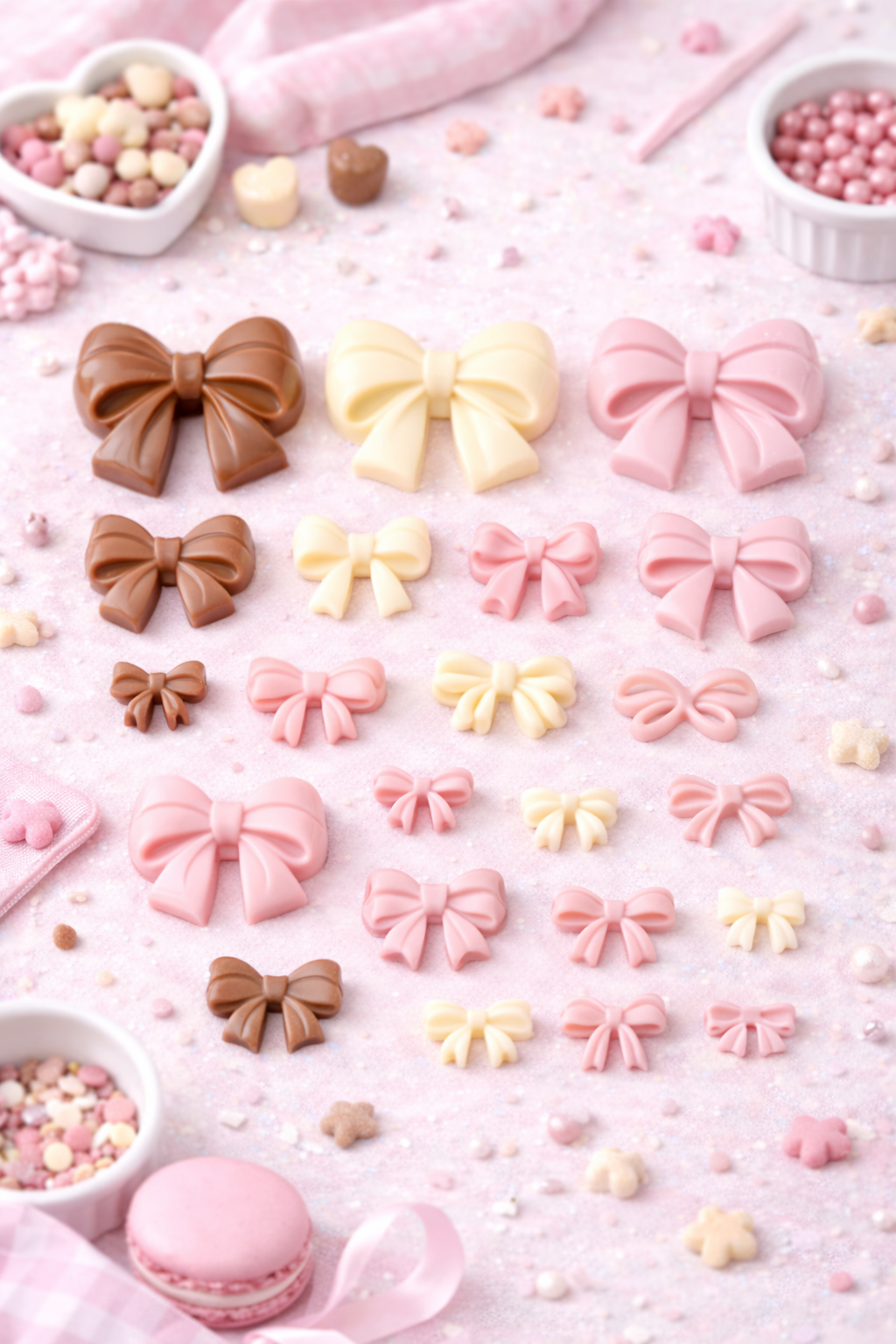 Bow Shape Silicone Fondant Mold – Cake & Cupcake Decorating Tool | FM175