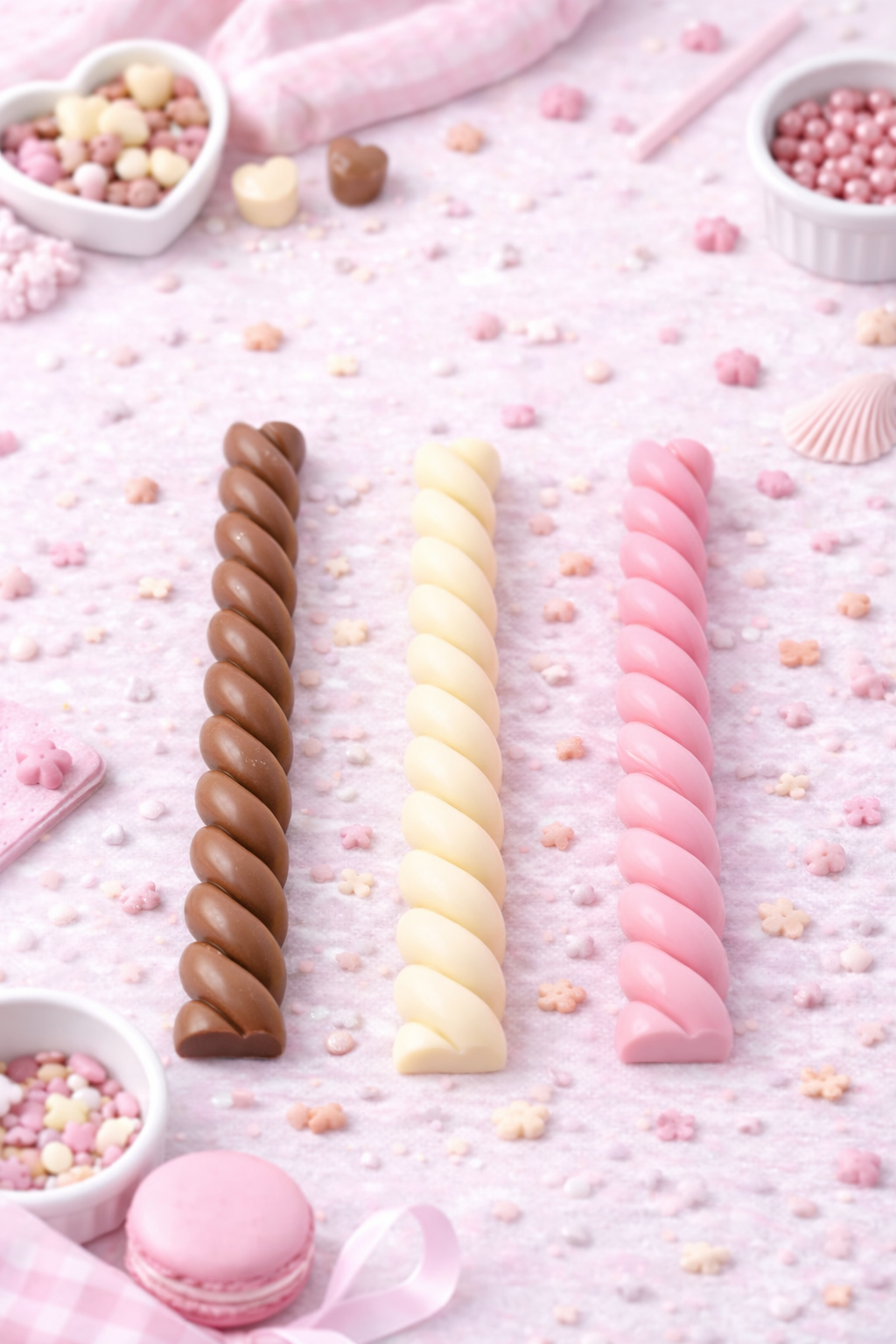 Long Silicone Twist Rope Shape Lace Fondant Cake Mold (Mould) – Border Design Mold (Mould) | FM072