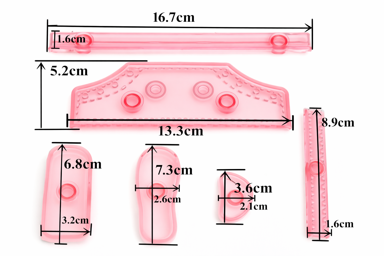 Baby Shoe Fondant Cutter Set – 3D Sneaker Cake Decorating Mold (CT176)
