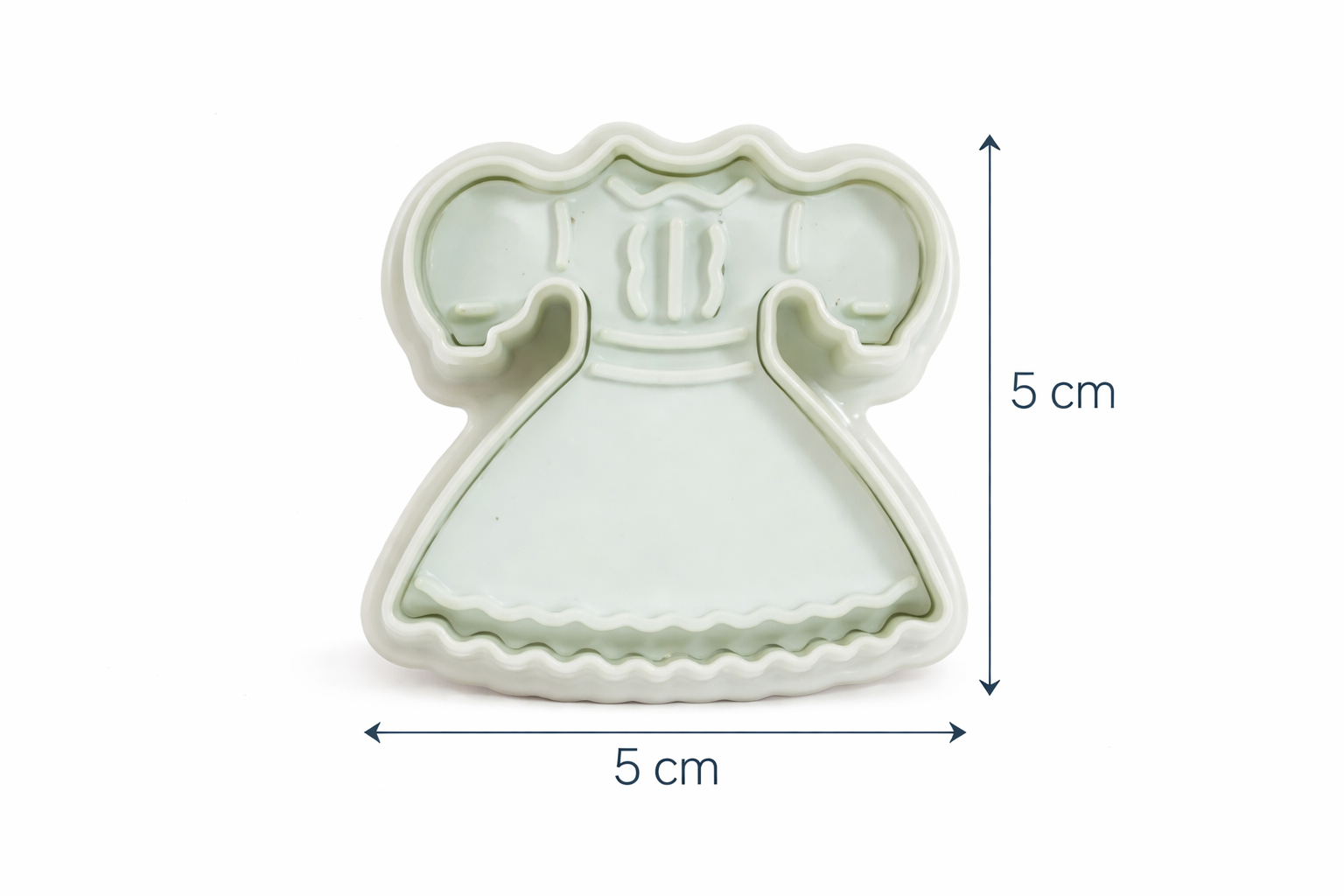 Princess Theme Fondant Plunger Cutter Set – Dress, Shoe & Bag Shapes | CT174