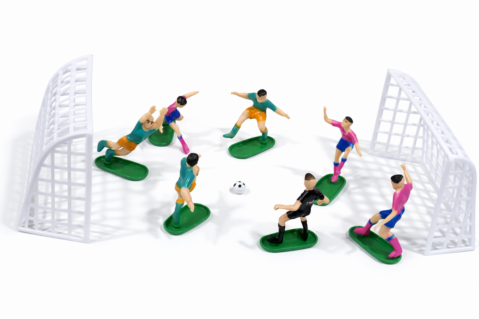 14 Piece Soccer Cake Toy Topper Set – Football Theme Decoration for Sports Cakes | CTT032