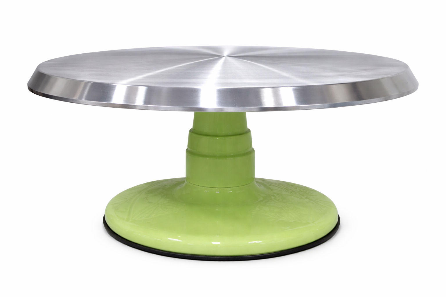 (SWAF-9) 2-Piece Detachable Steel Cake Turntable – Sturdy Base with Rotating Top for Cake Decorating | CS04