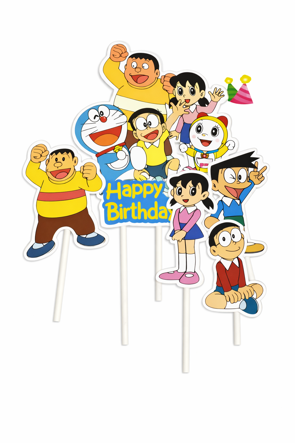 Cartoon Theme Topper – Fun Decorative Cake Accent | TPR218