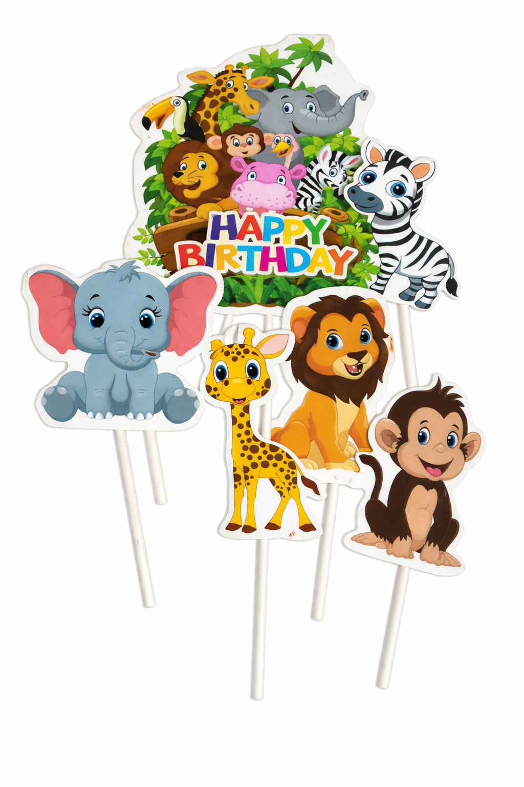 Cartoon Theme Topper – Fun Decorative Cake Accent | TPR218