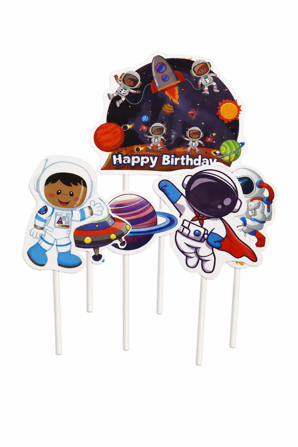 Cartoon Theme Topper – Fun Decorative Cake Accent | TPR218