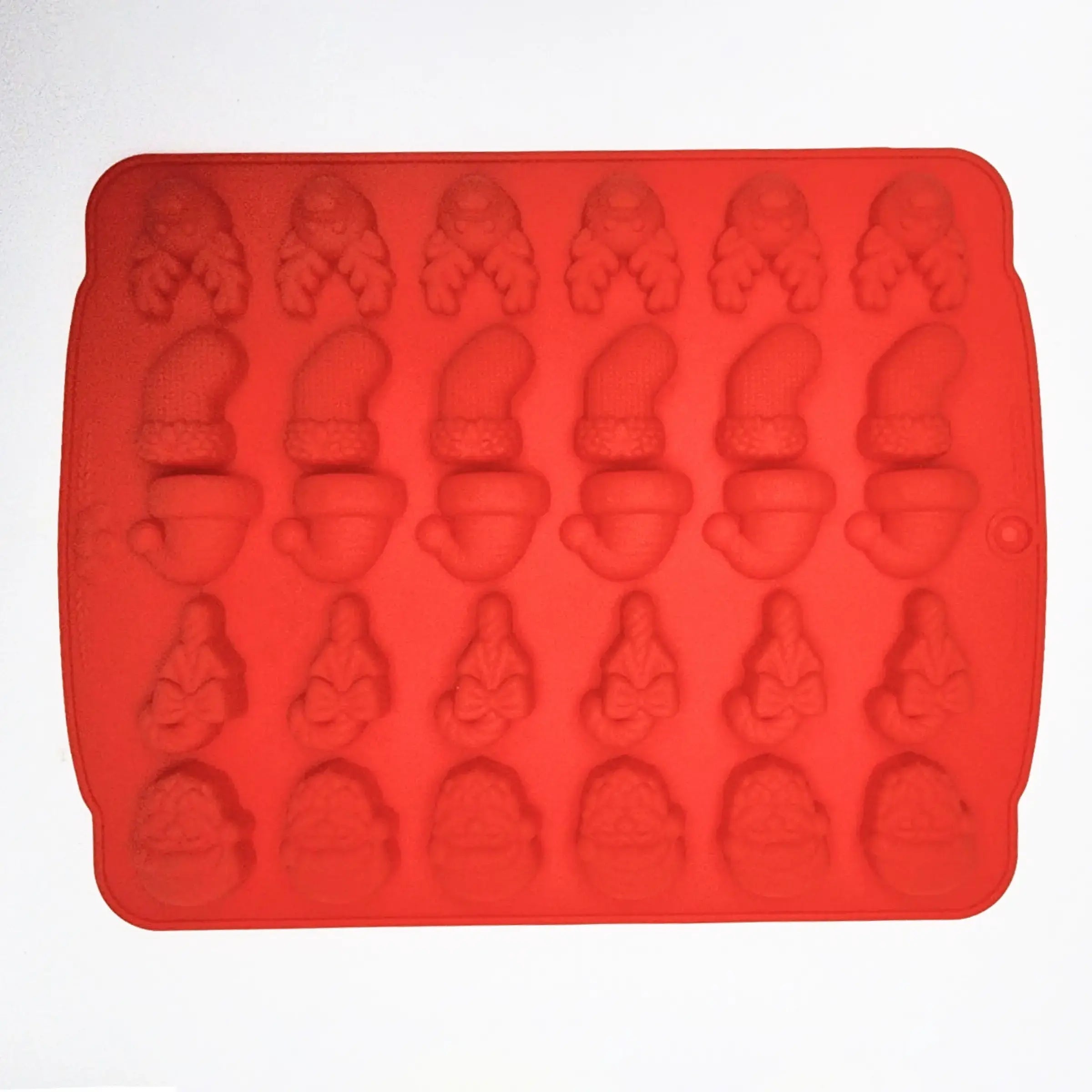 Christmas Chocolate Mold Design 5 Red CM155