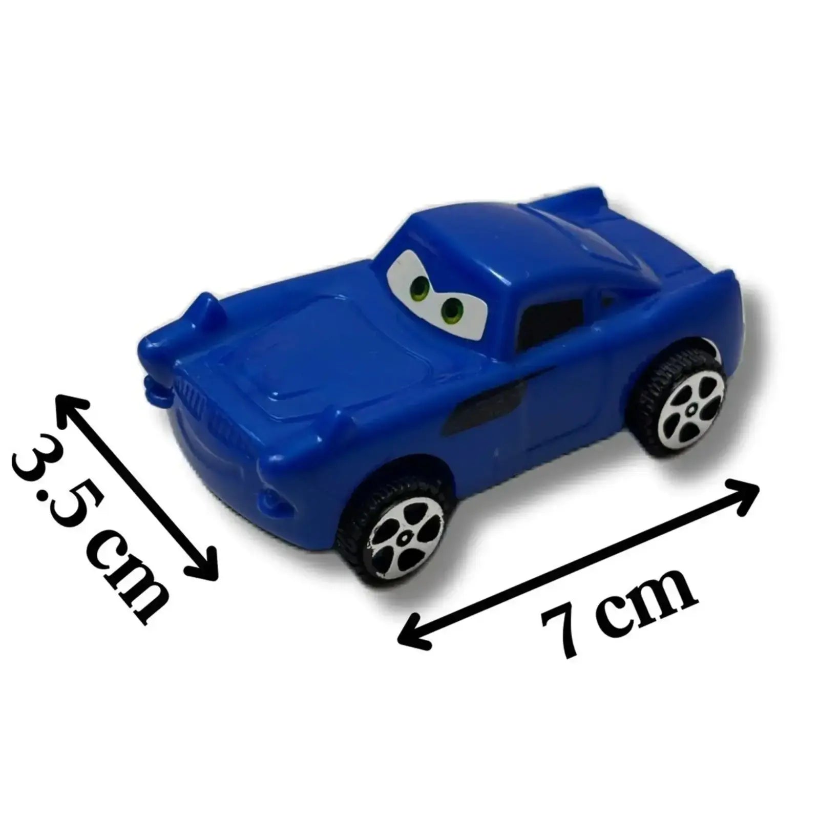 Cartoon Car Toy Topper Set – 4 Mini Racing Characters CTT047