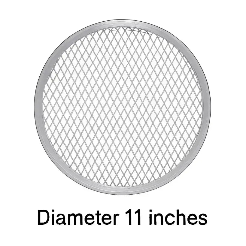 Aluminum Pizza Mesh Screen – Round Baking Tray (Multiple Sizes)