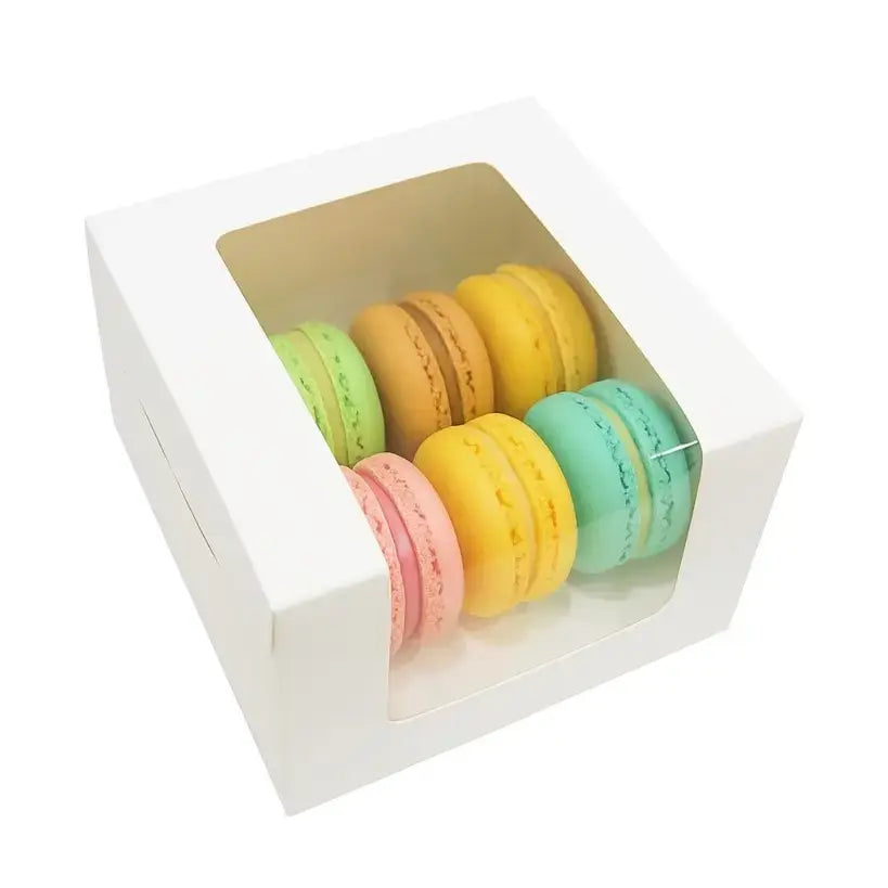Cake Box with Lower Transparent Window – 12x12x5.5 (Pack Of 10) | CB011 |