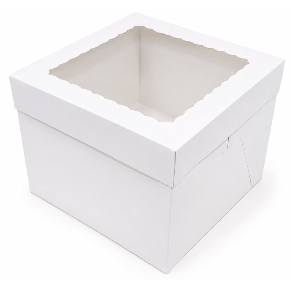 CB053 Window Cake Box with Cake Base Board – Available in 2 Sizes