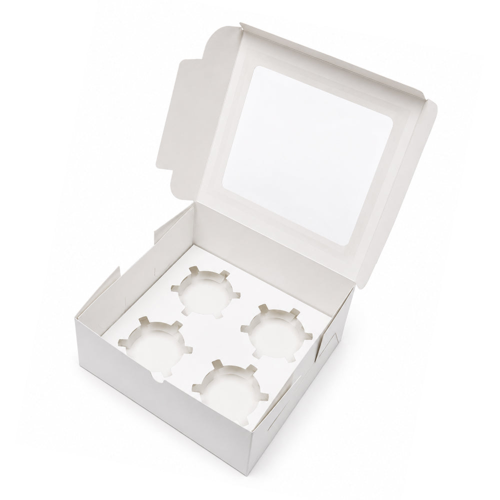 CB044 Window Dessert Box with Separate DIY Cavity Insert | 4,6,9 & 12 Cavity Options