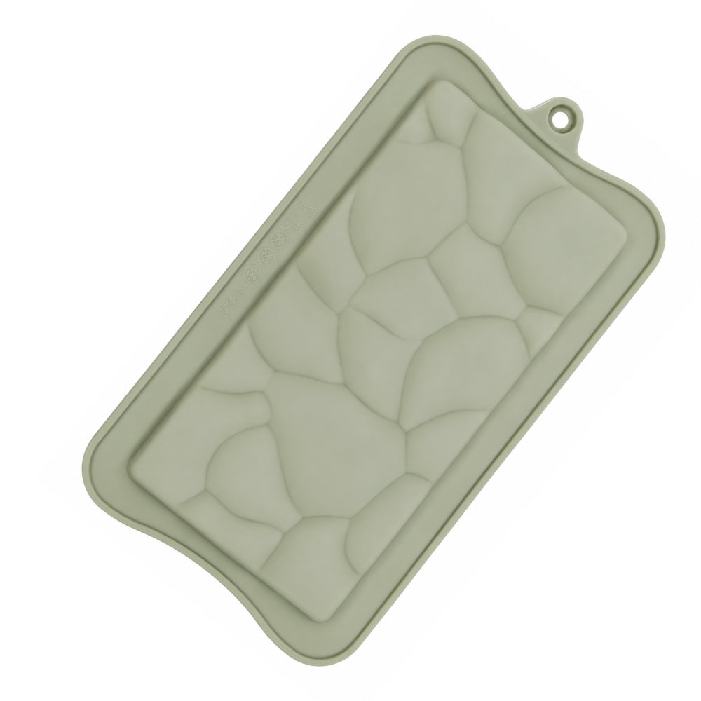 CM258 Stone Texture Silicone Chocolate Bar Mold | Food Grade Non-Stick Chocolate Mould