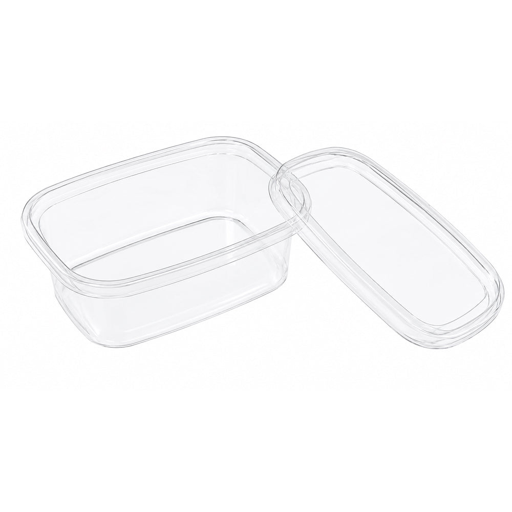 CL101 Rectangle Food Storage Container with Lid (300ml / 500ml) | Airtight Plastic Container
