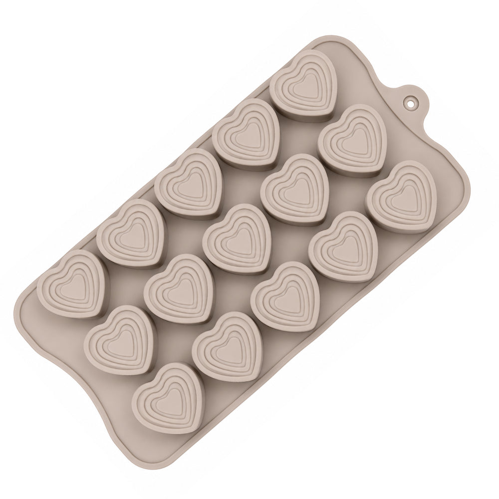 Silicone Heart Chocolate Mold – 15-Cavity Candy & Dessert Mold | CM226