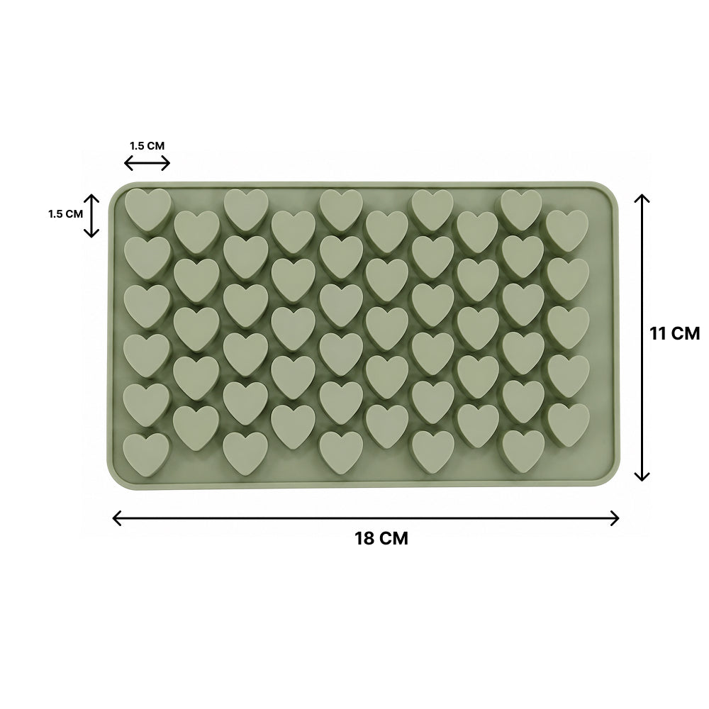 Mini Heart Shaped Chocolate Mold – Versatile Chocolate Molds CM110
