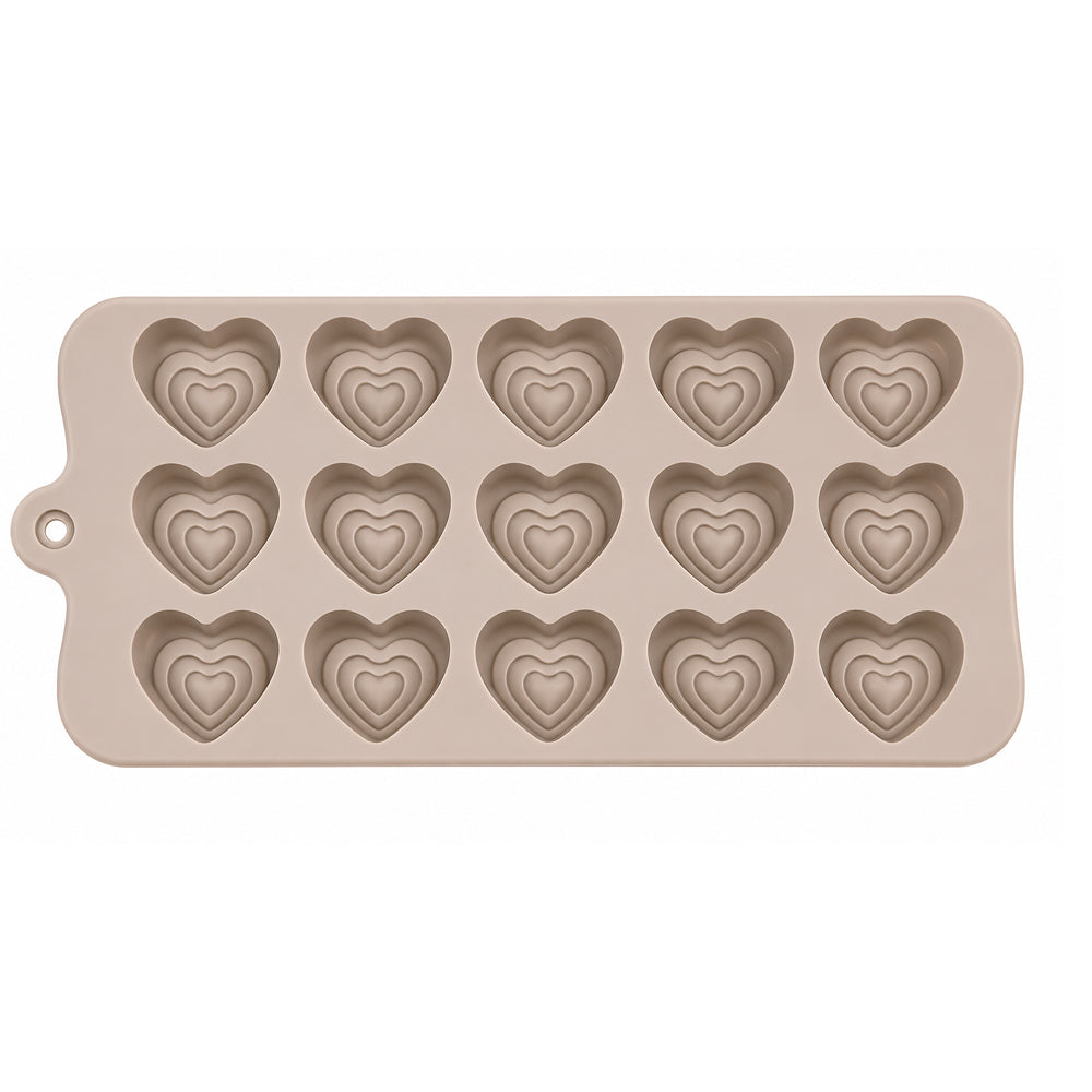 Silicone Heart Chocolate Mold – 15-Cavity Candy & Dessert Mold | CM226