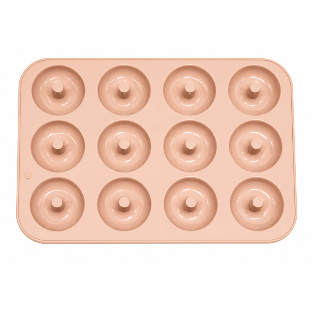 CM252 12-Cavity Donut Shape Silicone Chocolate Mold | Food Grade Non-Stick Chocolate & Candy Mould