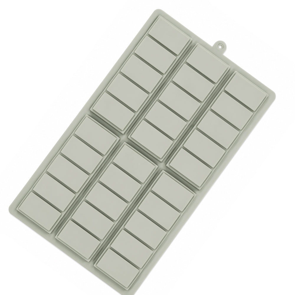 Silicone Chocolate Bar Mold – 6-Cavity Classic Segment Design | CM212