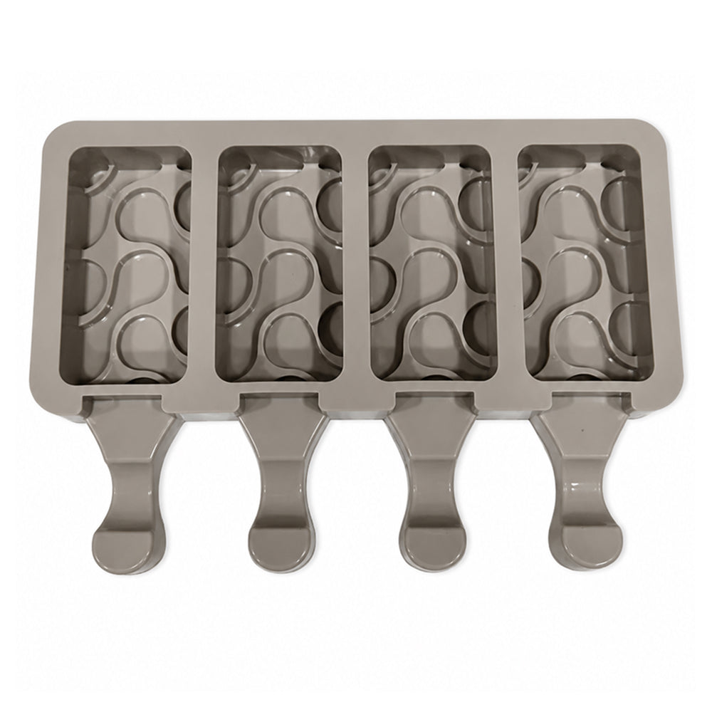 CM282 4-Cavity Ice Cream Bar Silicone Mold | Popsicle & Chocolate Bar Mold