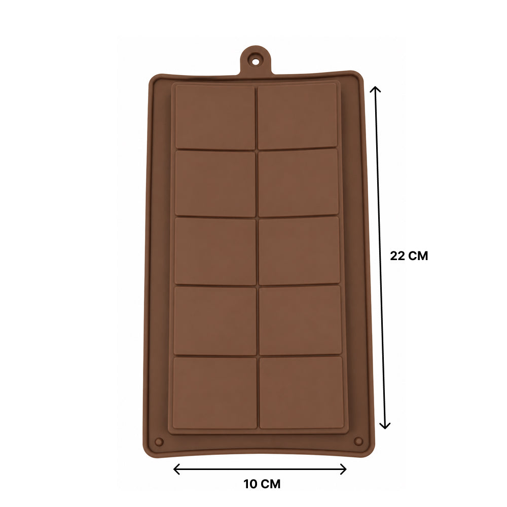 Silicone Block Chocolate Bar Mold – Classic Block Bar Mold | CM210