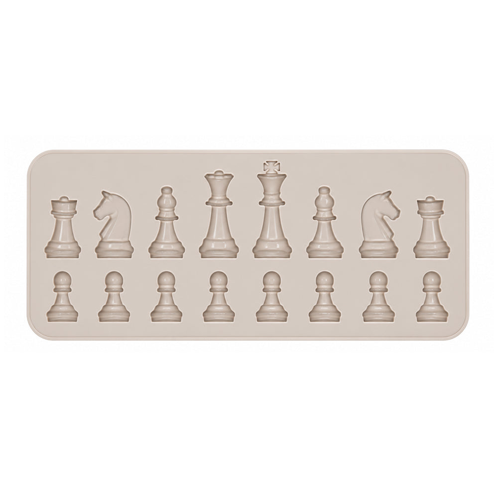 CM266 Chess Pieces Silicone Mold for Chocolate, Candy, Fondant & Resin