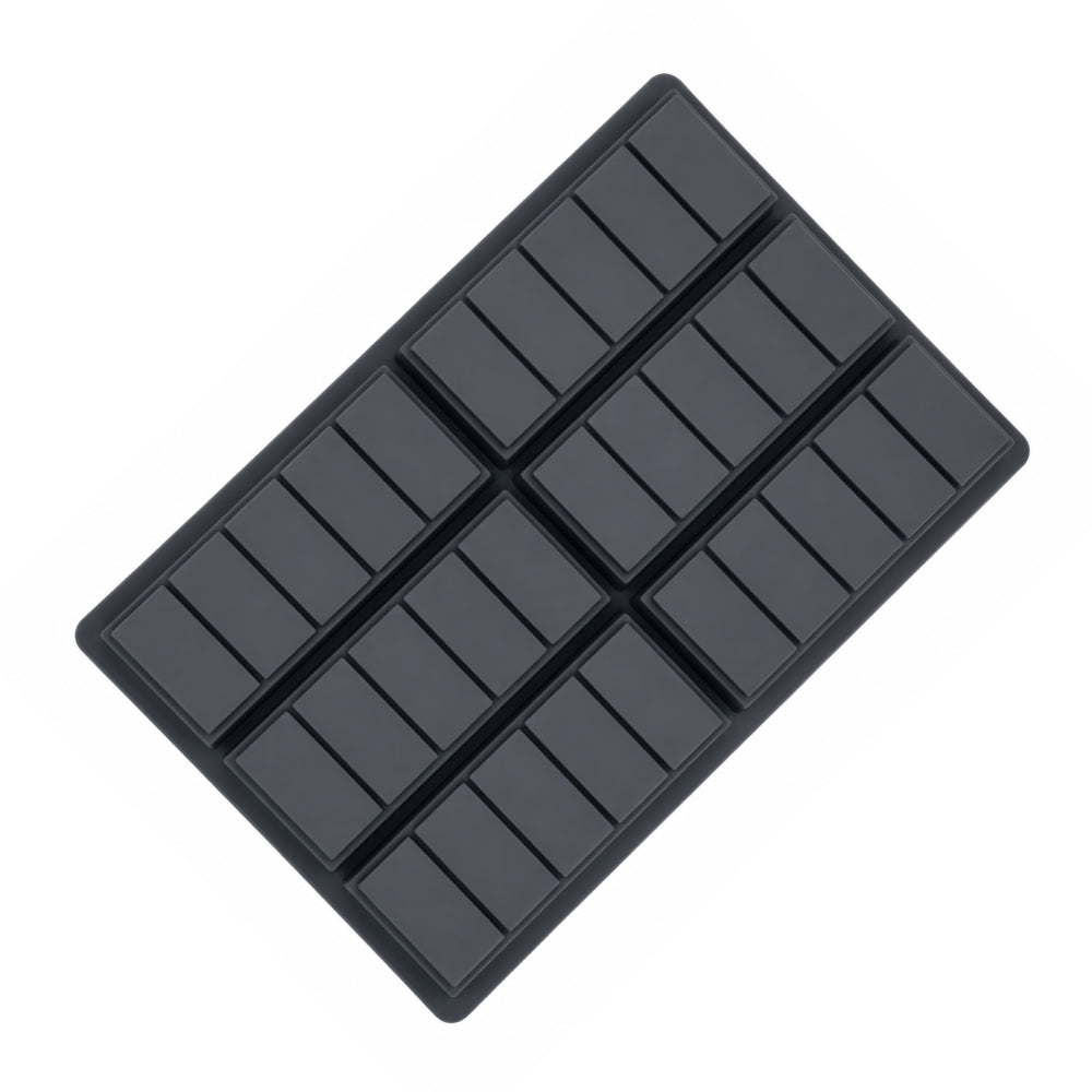 CM272 6-Cavity Deep Chocolate Bar Silicone Mold | Thick Chocolate Bar Mold