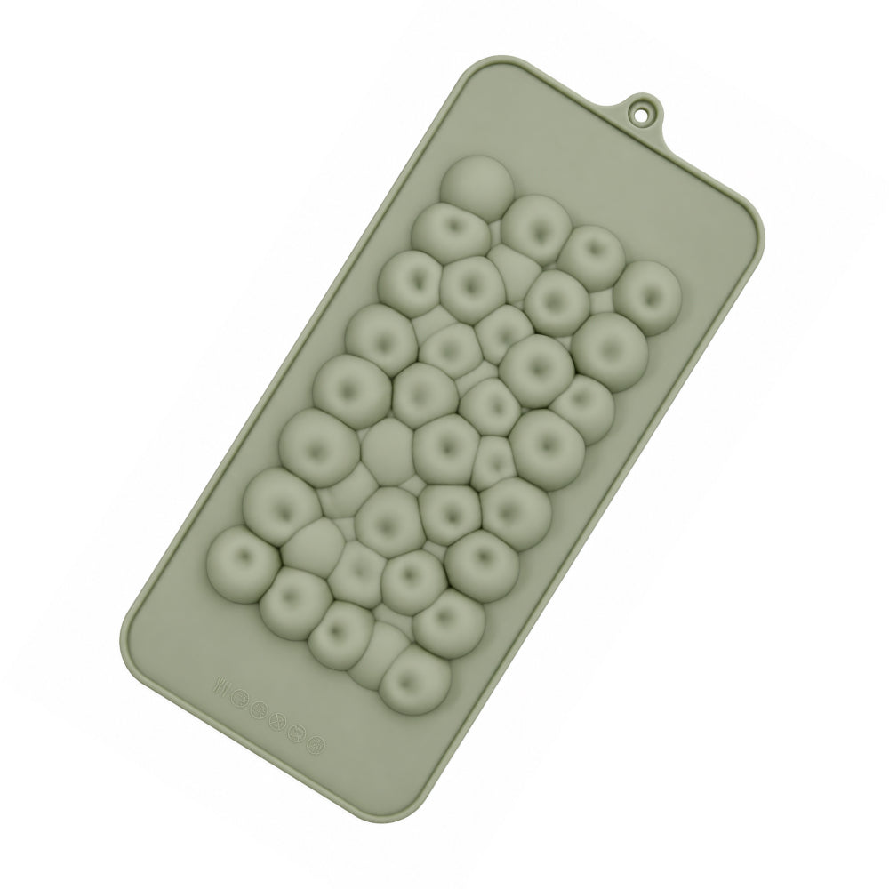 CM276 Bubble Chocolate Bar Silicone Mold | Pebble Texture Chocolate Mold