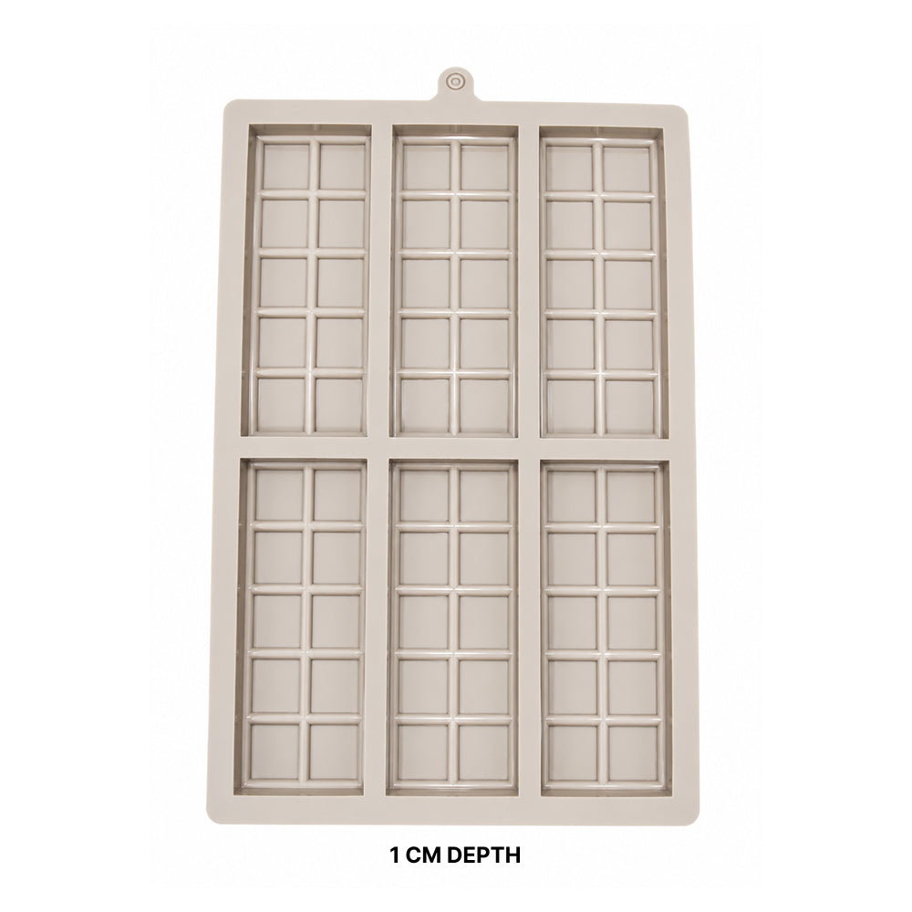 6 in 1 10 Cavity Chocolate Mold – Versatile Mold for Perfect Chocolate Shapes CM137