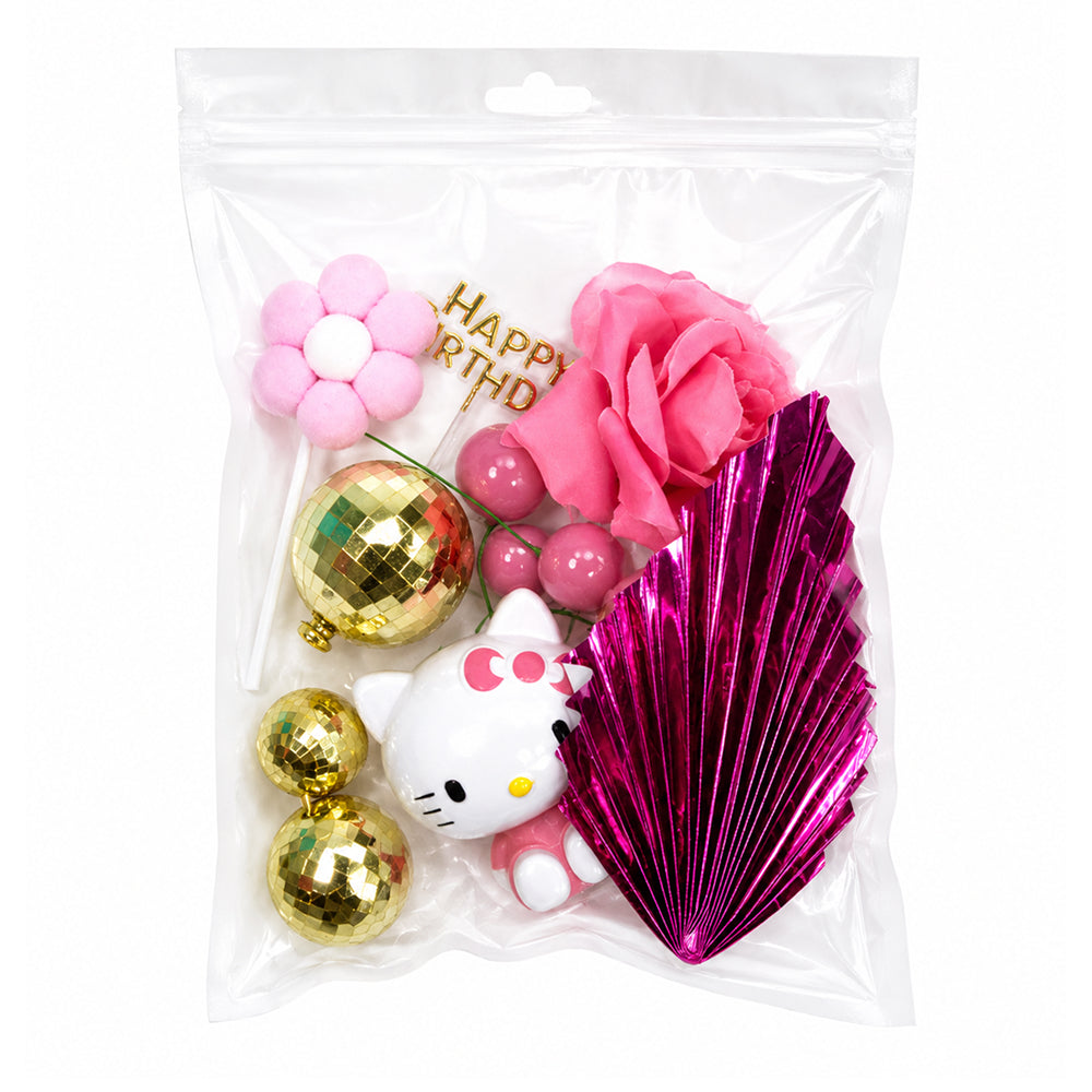 TPR240 Birthday Cake Topper Decoration Kit for Kids | Cartoon & Princess Cake Decor Set